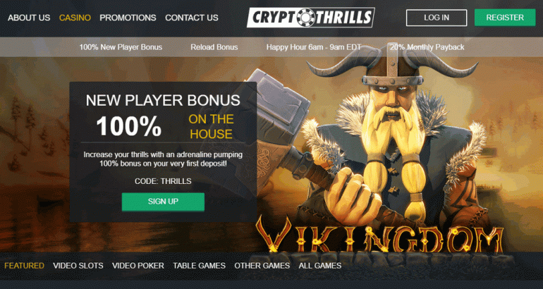 Exclusive 35 free spins no deposit waiting on Crypto Thrills