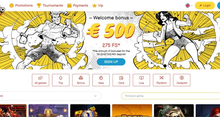 ComboSlots – Try today and receive €500 Welcome Bonus
